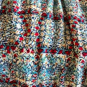 Brilliant color Maxi with high side slit